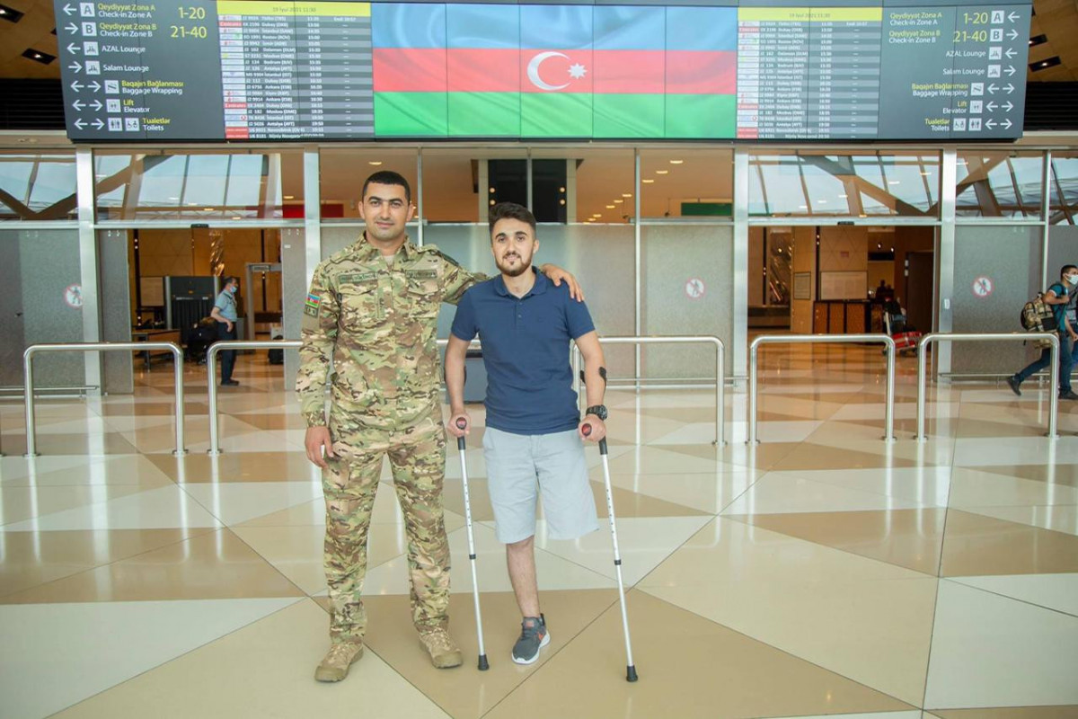 Из Турции на родину после лечения вернулись еще 6 участников войны