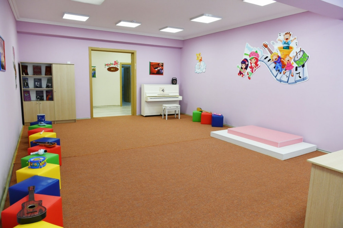 200-seat orphanage-kindergarten opened in Naftalan city