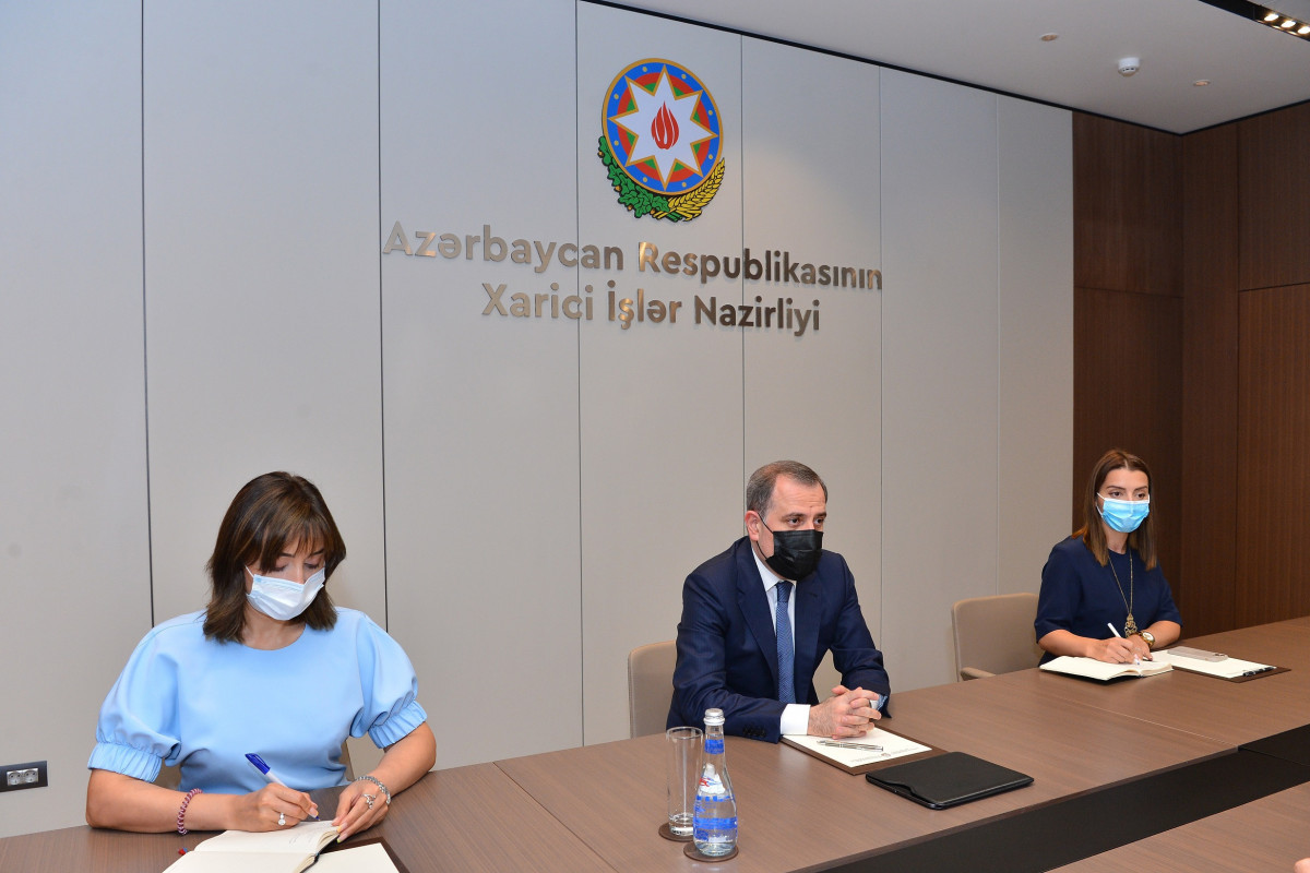 Джейхун Байрамов принял представителя ЕС в Азербайджане Кестудиса Янкаускаса