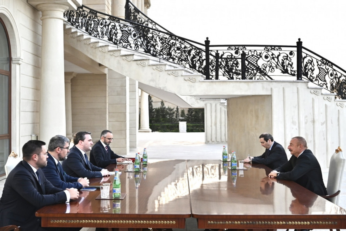 President Ilham Aliyev received delegation led by Serbian Foreign Minister