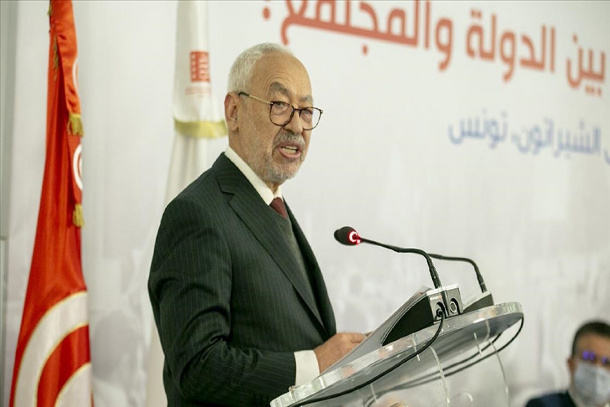 Tunisian Parliament Speaker Rached Ghannouchi