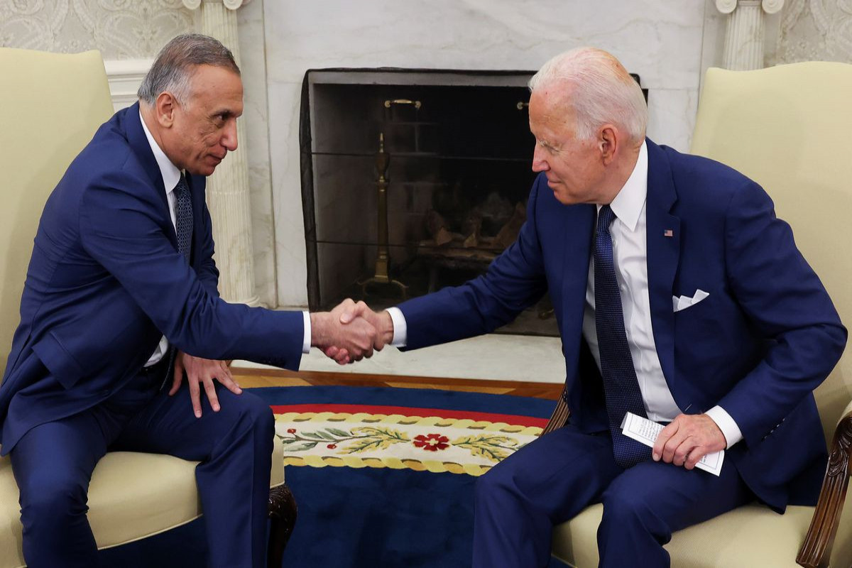 Biden, Kadhimi seal agreement to end U.S. combat mission in Iraq