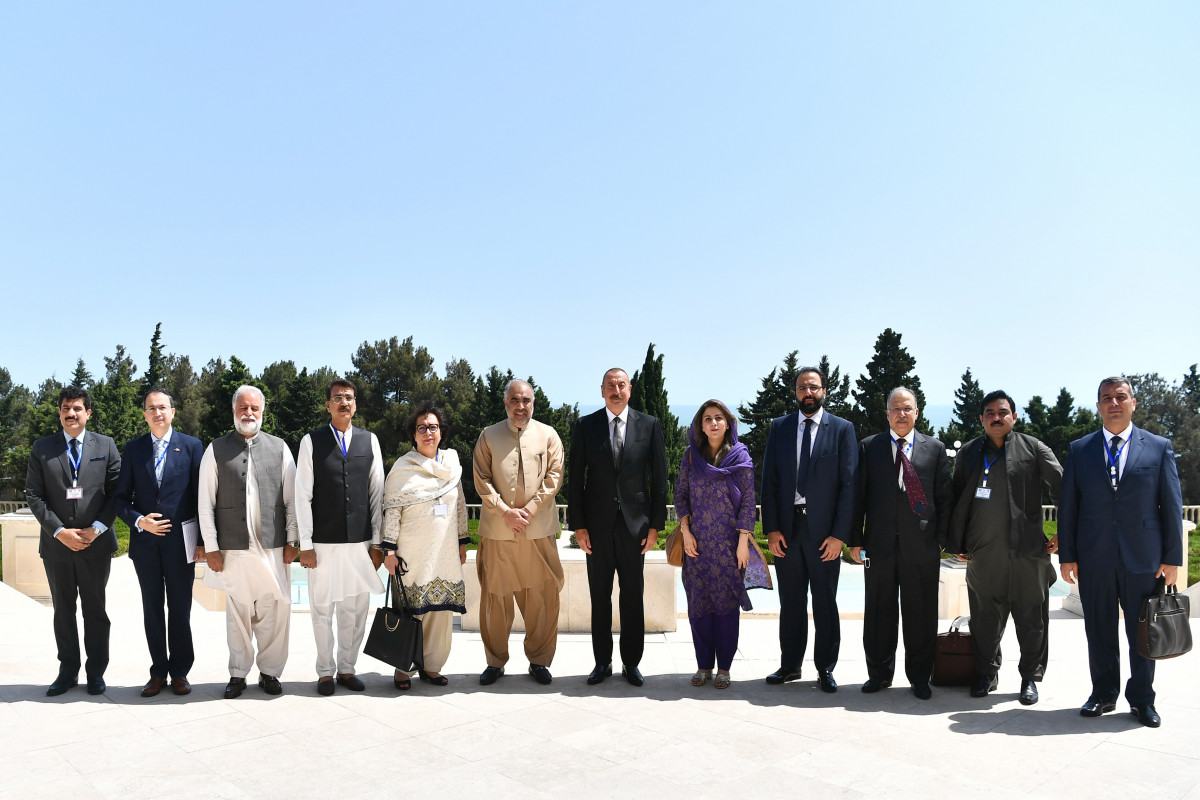 Prezident İlham Əliyev Pakistan Milli Assambleyasının sədrini qəbul edib - YENİLƏNİB  - VİDEO 