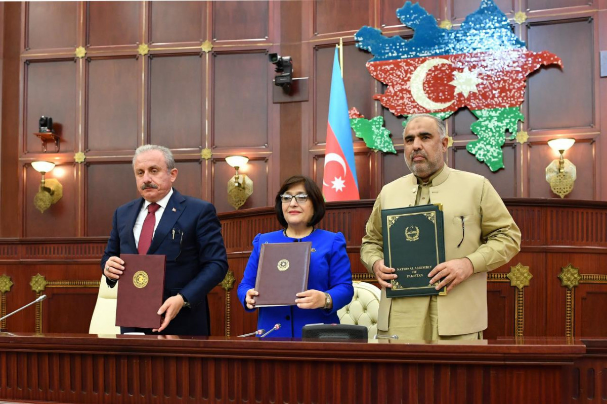 Meeting of Azerbaijan, Turkey and Pakistan’s parliament speakers