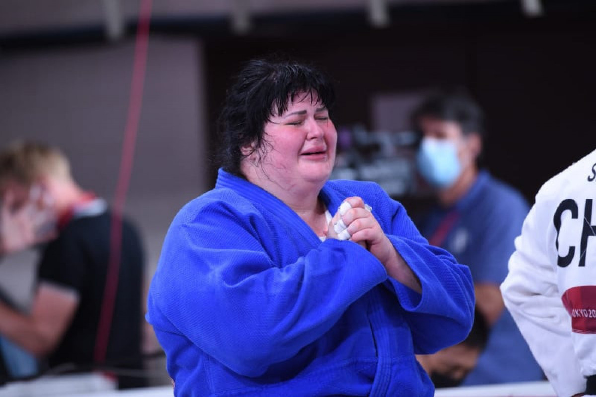 Azerbaijani judoka Irina Kindzreska wins bronze medal at Tokyo-2020
