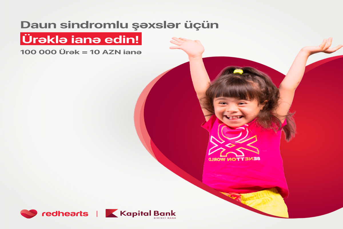 "Kapital Bank" və "Qırmızı Ürəklər" uşaqlar üçün sosial aksiya keçirib