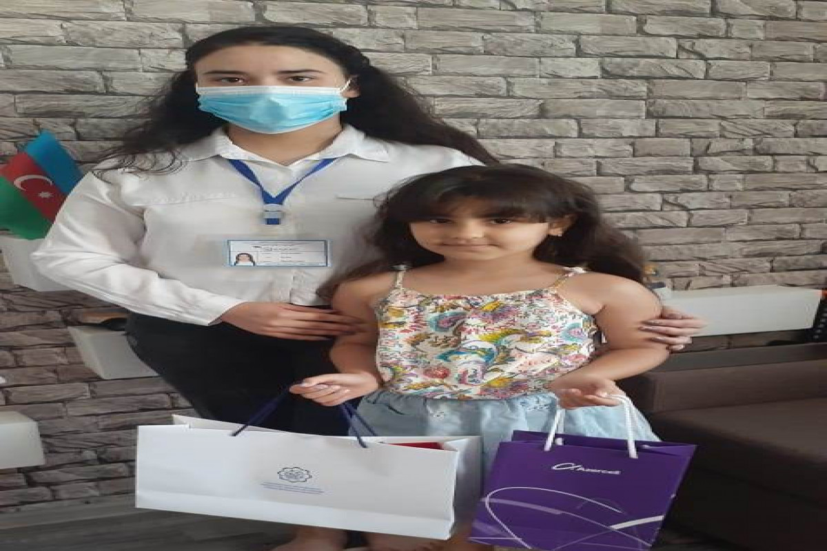 Azercell реализовал социальный проект для детей шехидов по случаю Международного дня защиты детей-ФОТО 