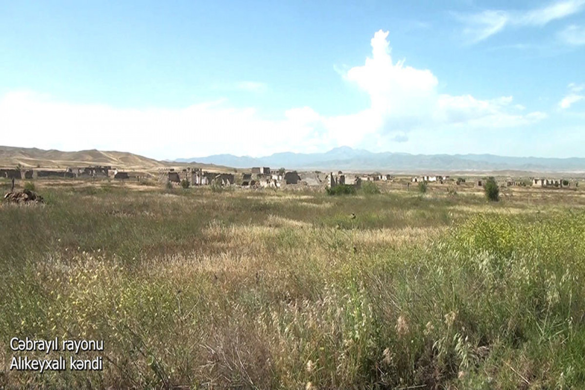Azerbaijani MoD released video footage of the Alikeykhali village of the Jabrayil region-VIDEO 