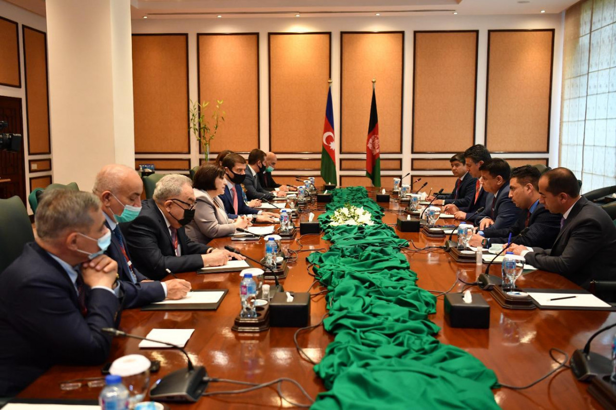 Chair of Milli Majlis met with Chairman of Afghanistan National Assembly