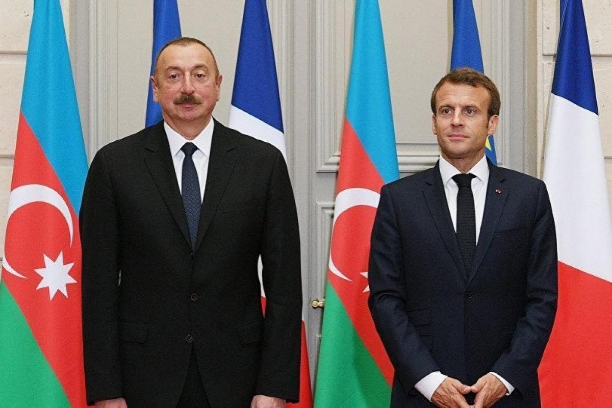 Эмманюэль Макрон направил поздравительное письмо президенту Ильхаму Алиеву