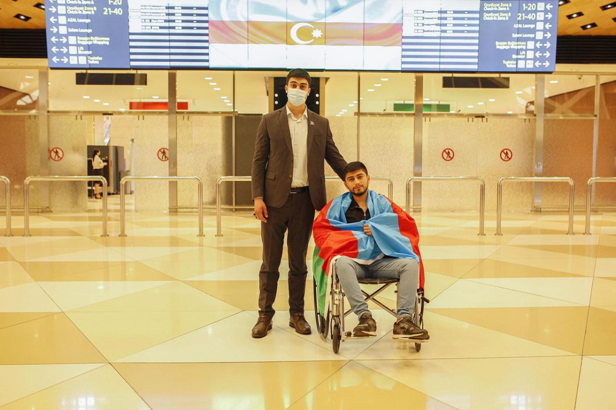 “YAŞAT” tərəfindən Türkiyəyə göndərilən 6 qazi sağalaraq geri dönüb