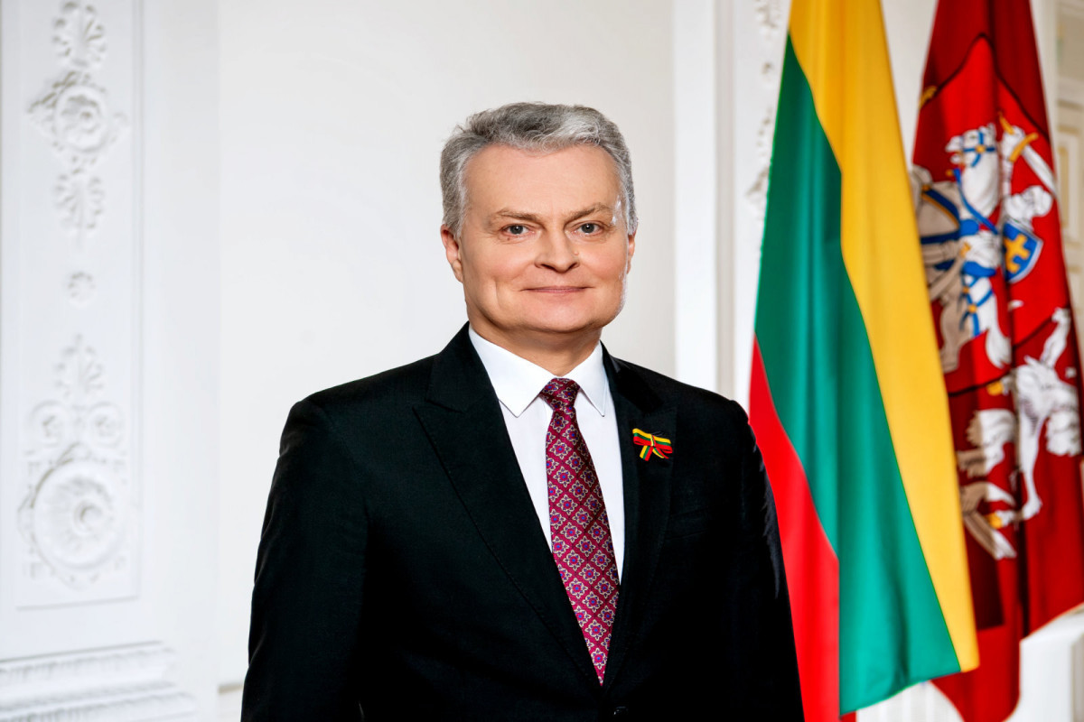 President of the Republic of Lithuania Gitanas Nausėda
