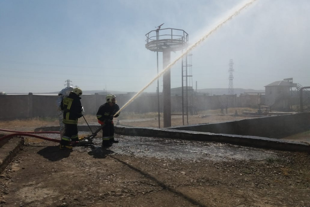 Госслужба пожарной охраны МЧС провела пожарно-тактические учения