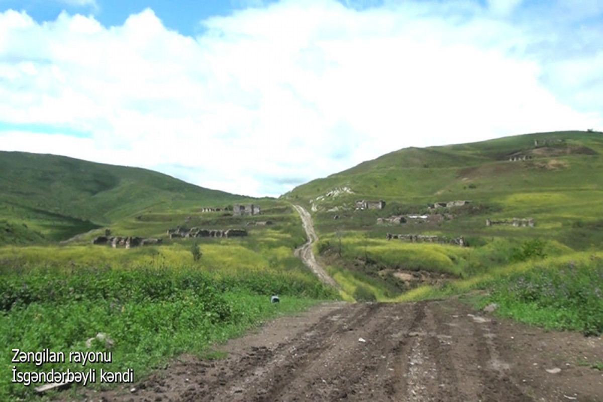 Село Искендербейли Зангиланского района-ВИДЕО 