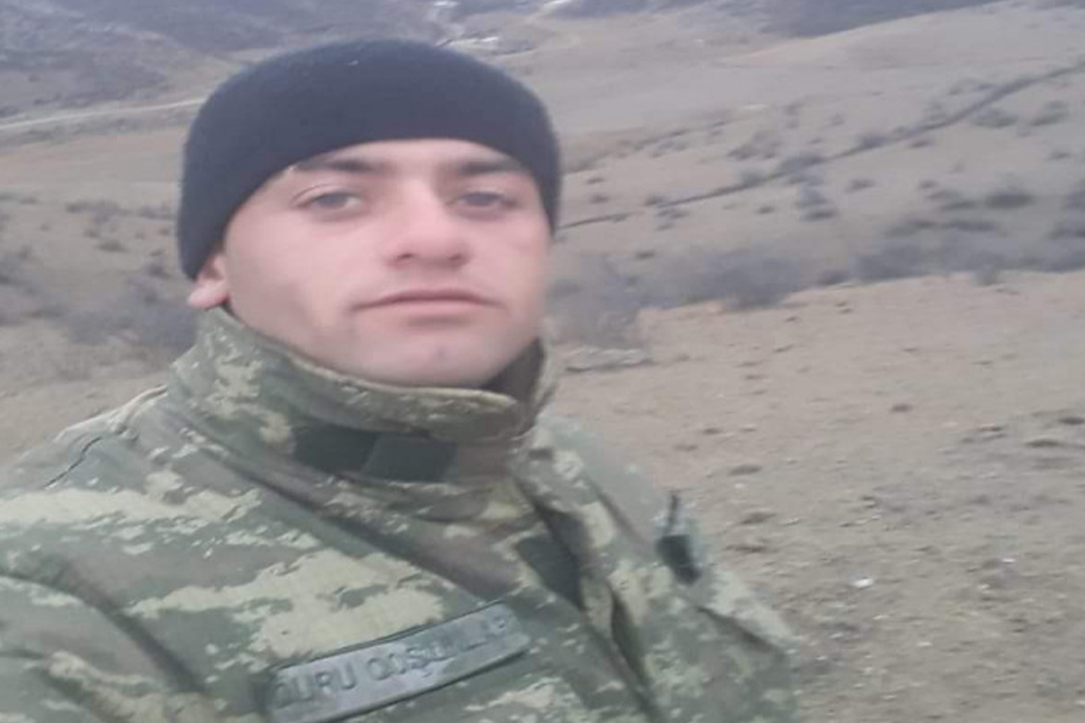 Martyr soldier Akbar Yunis oglu Masimov