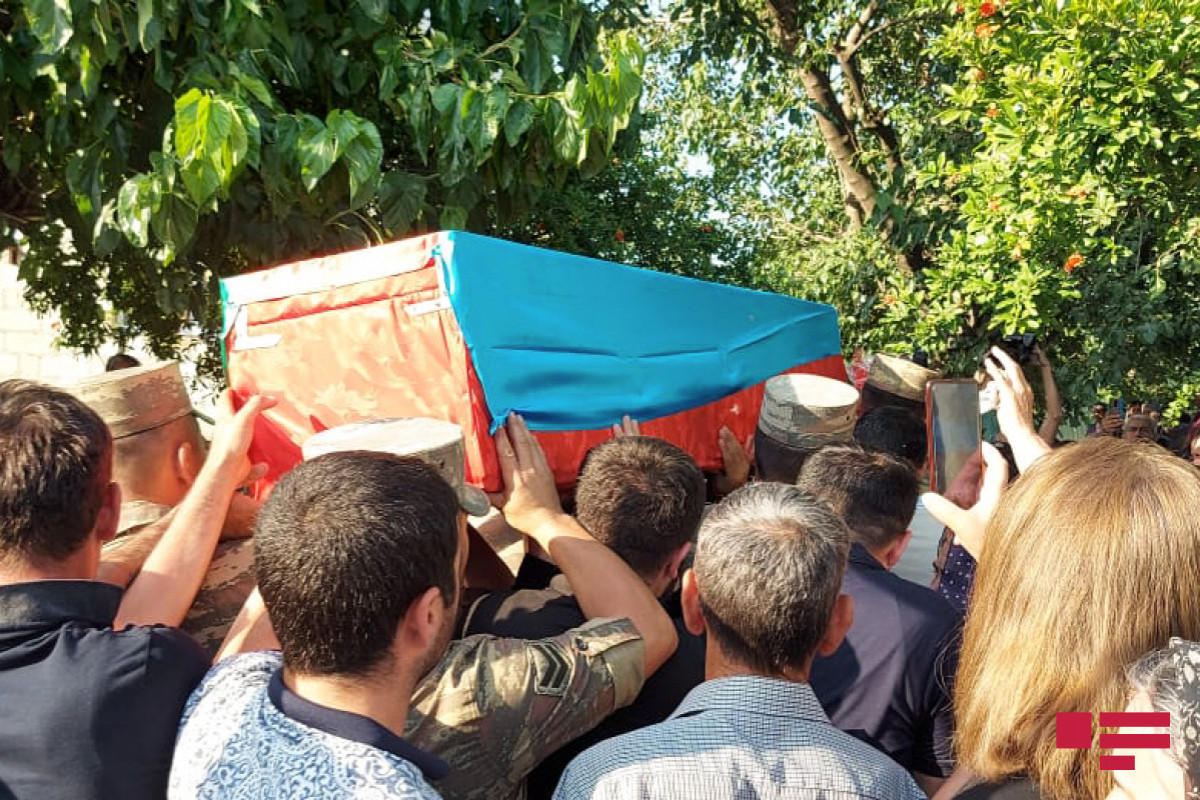 Martyr of Patriotic War buried in Agdash -UPDATED 