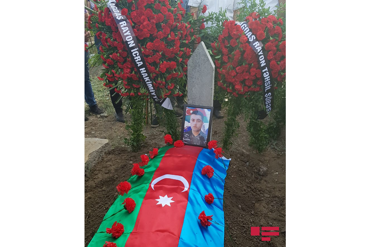 Martyr of Patriotic War buried in Agdash -UPDATED 