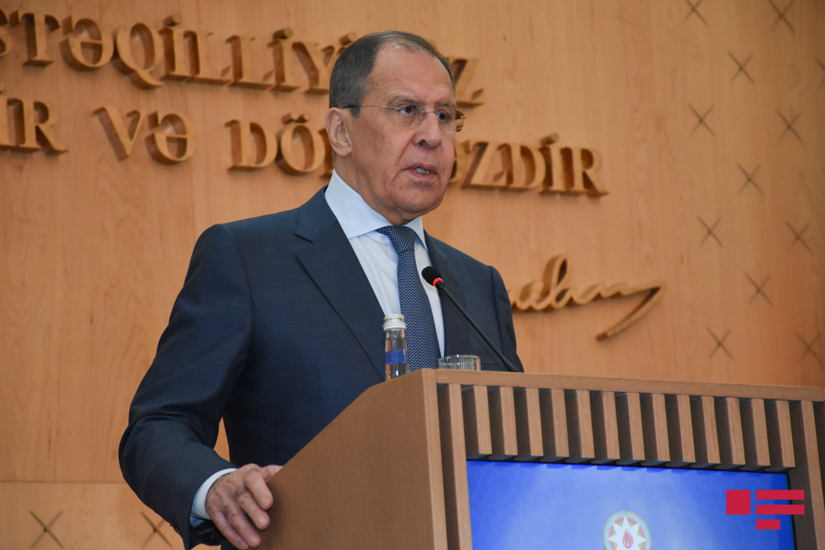 Russian FM: "We help restoration of peaceful life in Nagorno-Karabakh"