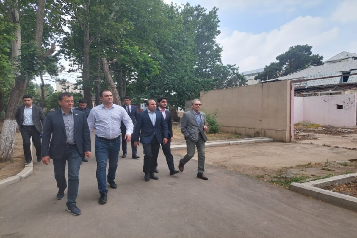 Delegation of Latvian Seimas visited the area in Azerbaijan’s Ganja, shelled by Armenians-PHOTO 