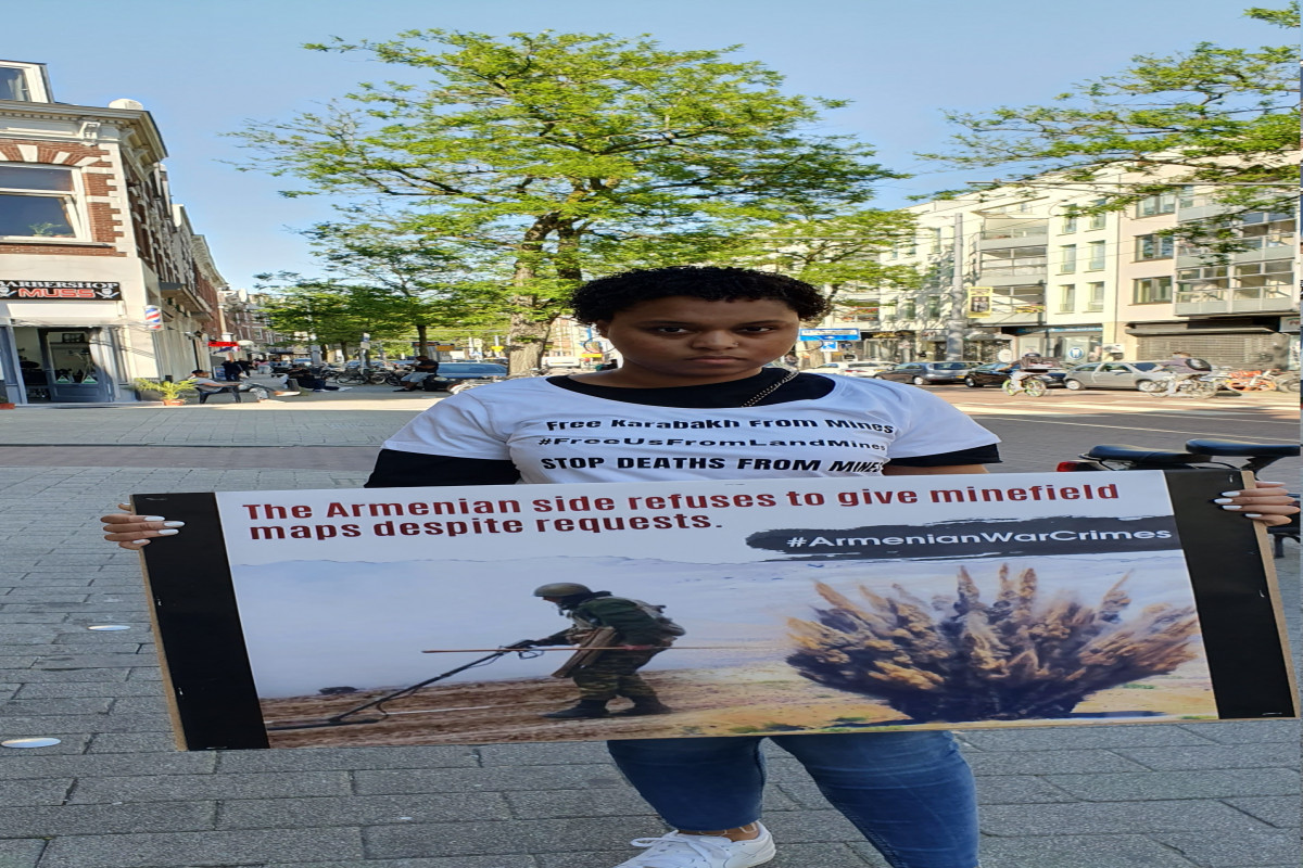 Protest rally held in Netherland cities against Armenia