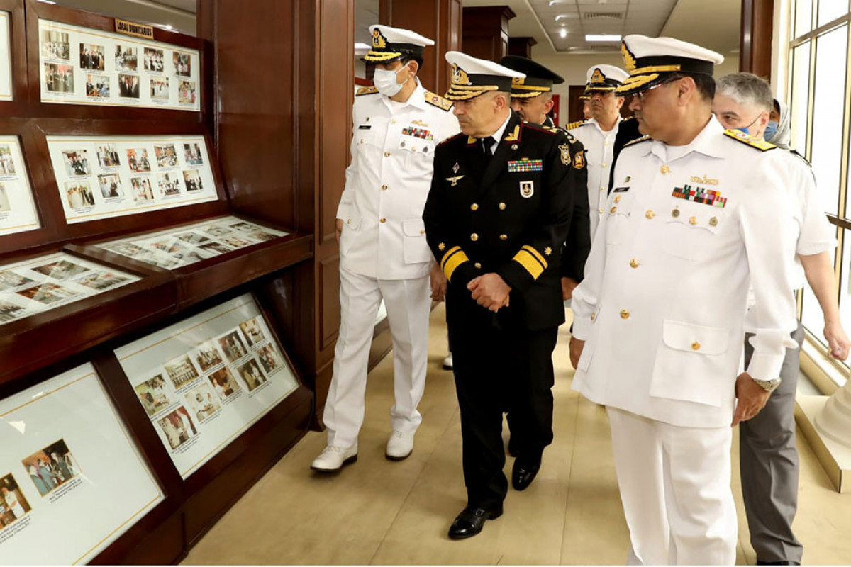 Azerbaijani MoD: Commander of the Naval Forces of Azerbaijan visited the Pakistan Navy War College