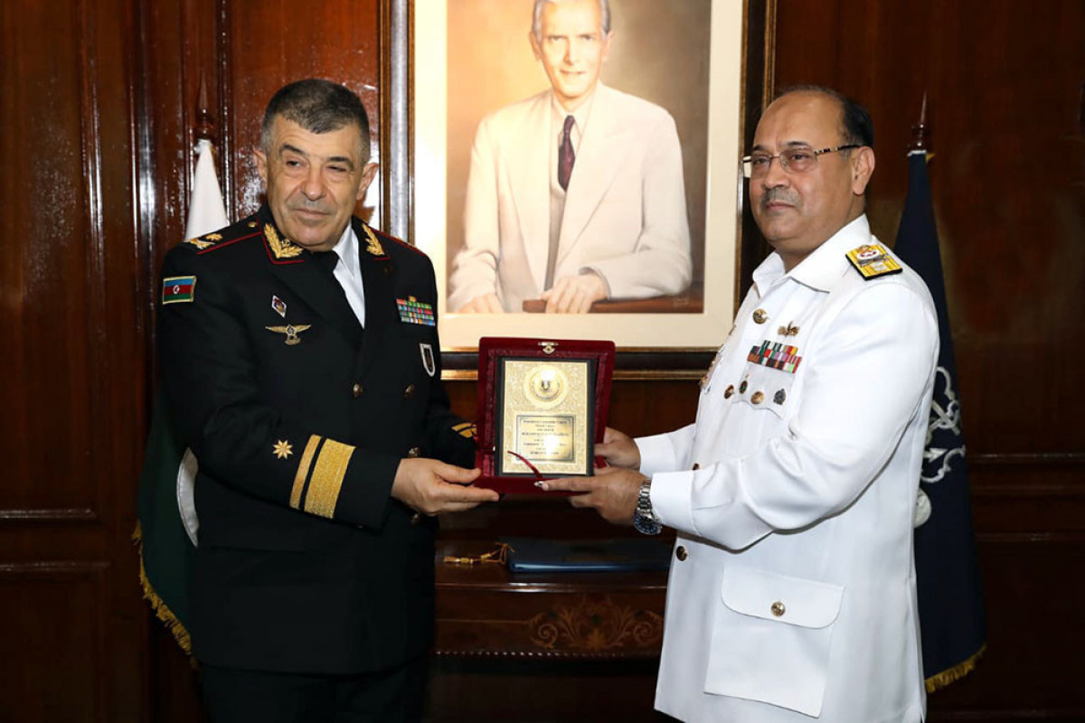 Командующий ВМС Азербайджана посетил Военно-морскую академию Пакистана