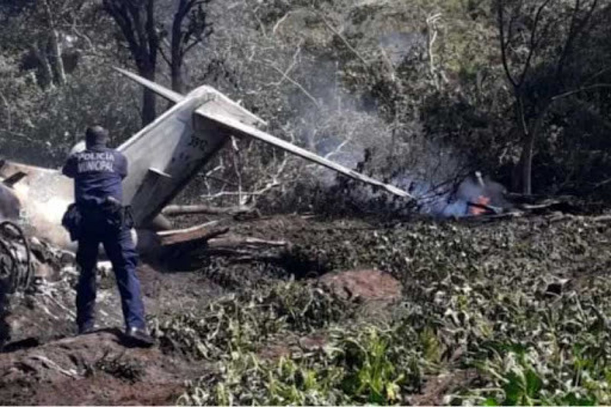 Самолет ВВС Мьянмы потерпел катастрофу, 12 человек погибли