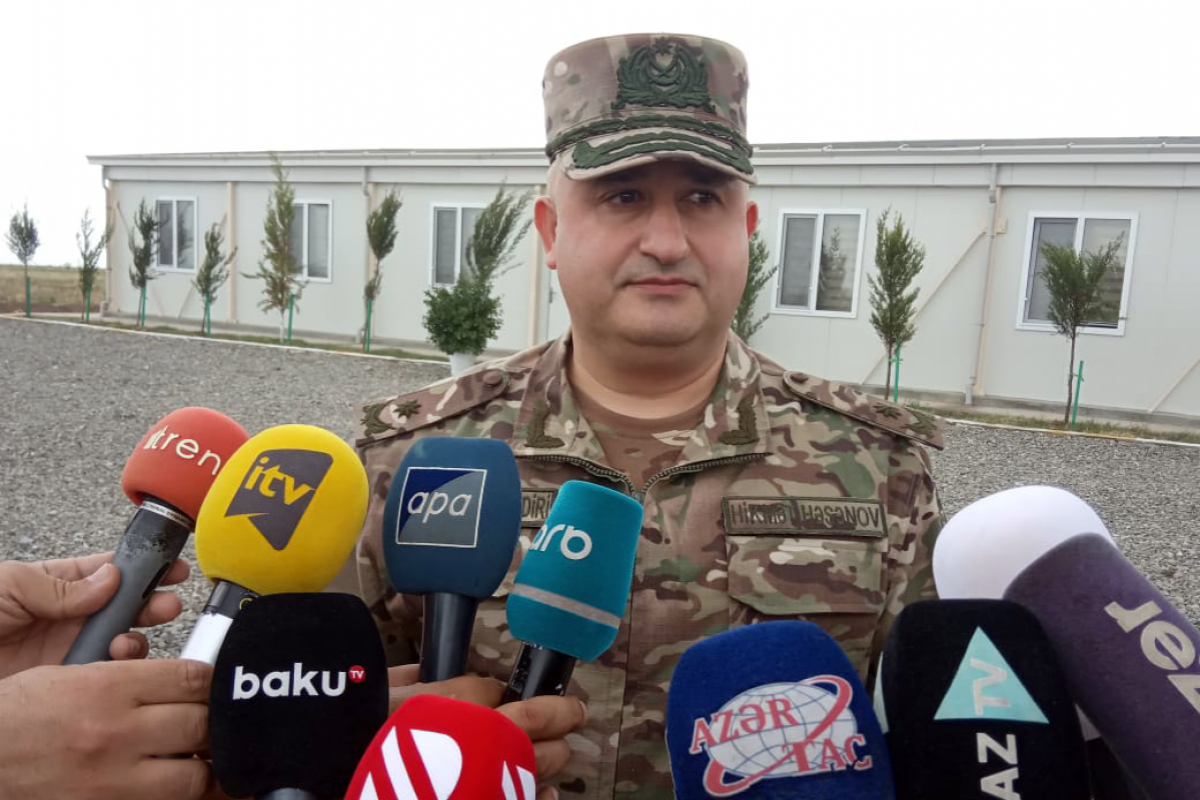 General Hikmat Hasanov: “It is ensured that Azerbaijani soldiers are engaged in more effective, perfect combat training”