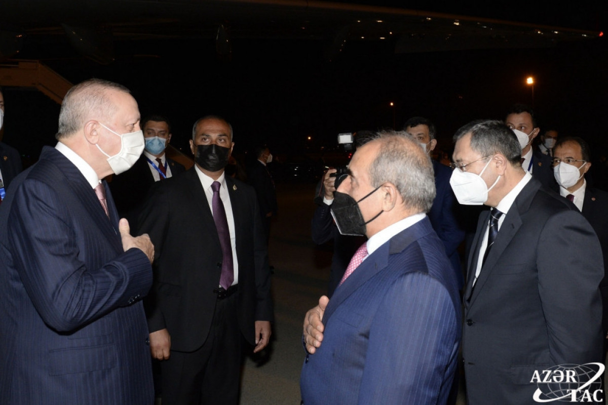 Президент Турции прибыл с официальным визитом в Азербайджан-ФОТО -ОБНОВЛЕНО 