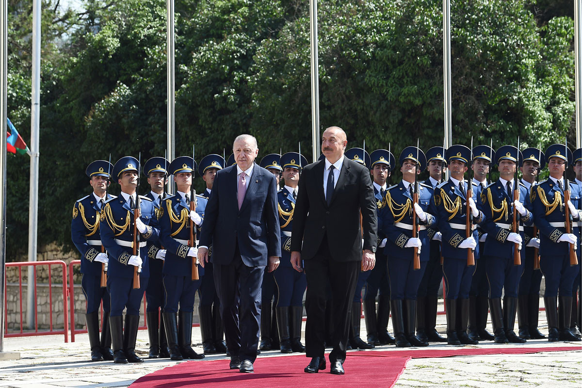 Состоялась официальная церемония встречи Эрдогана в Шуше-ВИДЕО -ОБНОВЛЕНО-1 