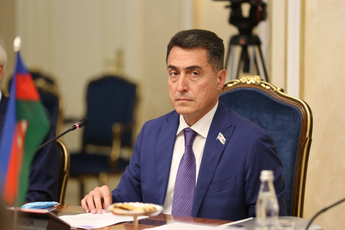 В Москве состоялось 15-е заседание межпарламентской комиссии по сотрудничеству между Азербайджаном и РФ-ФОТО 