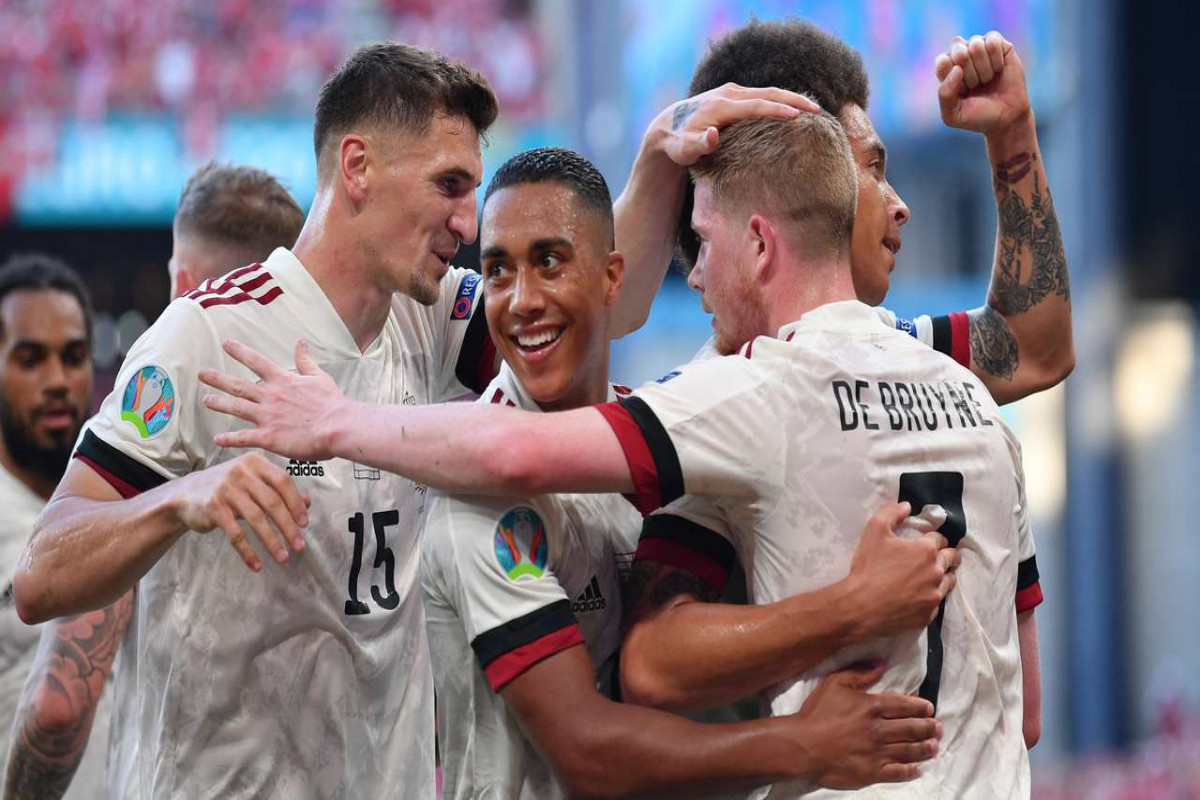 Евро-2020:  Бельгия одержала победу над Данией и вышла в 1/8 финала
