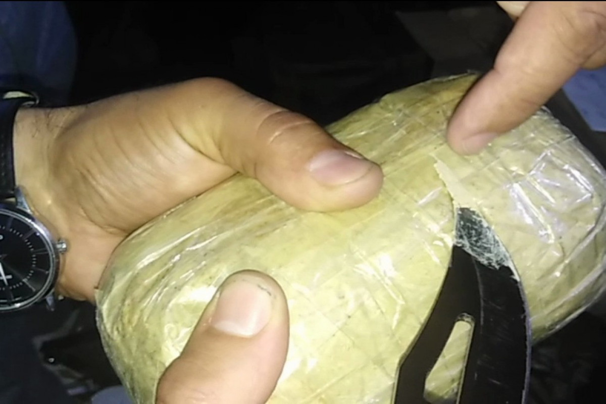 Lənkəran sakini 2 kiloqramdan artıq narkotiki satarkən saxlanılıb - VİDEO  - YENİLƏNİB 