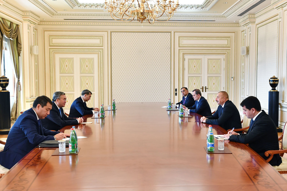 Президент Ильхам Алиев принял заместителя премьер-министра Казахстана-ОБНОВЛЕНО 