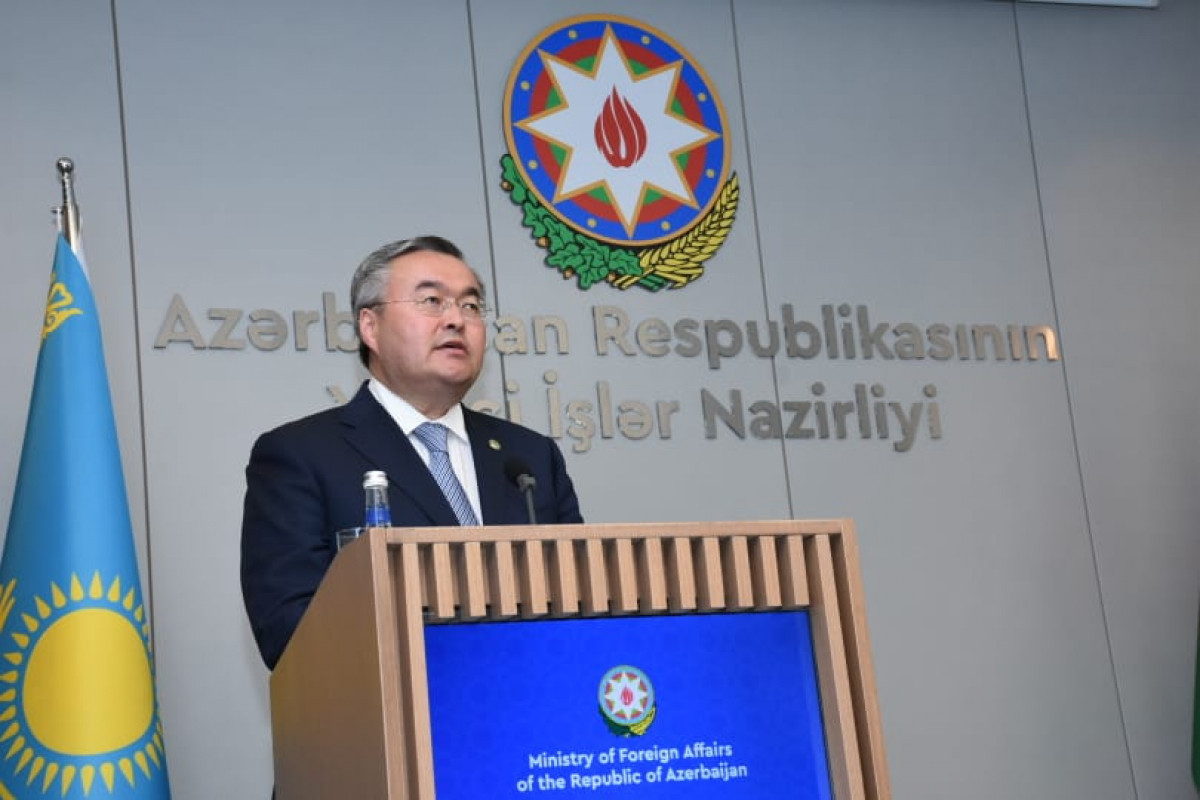 Qazaxıstan Baş nazirinin müavini, xarici işlər naziri Muxtar Tleuberdi
