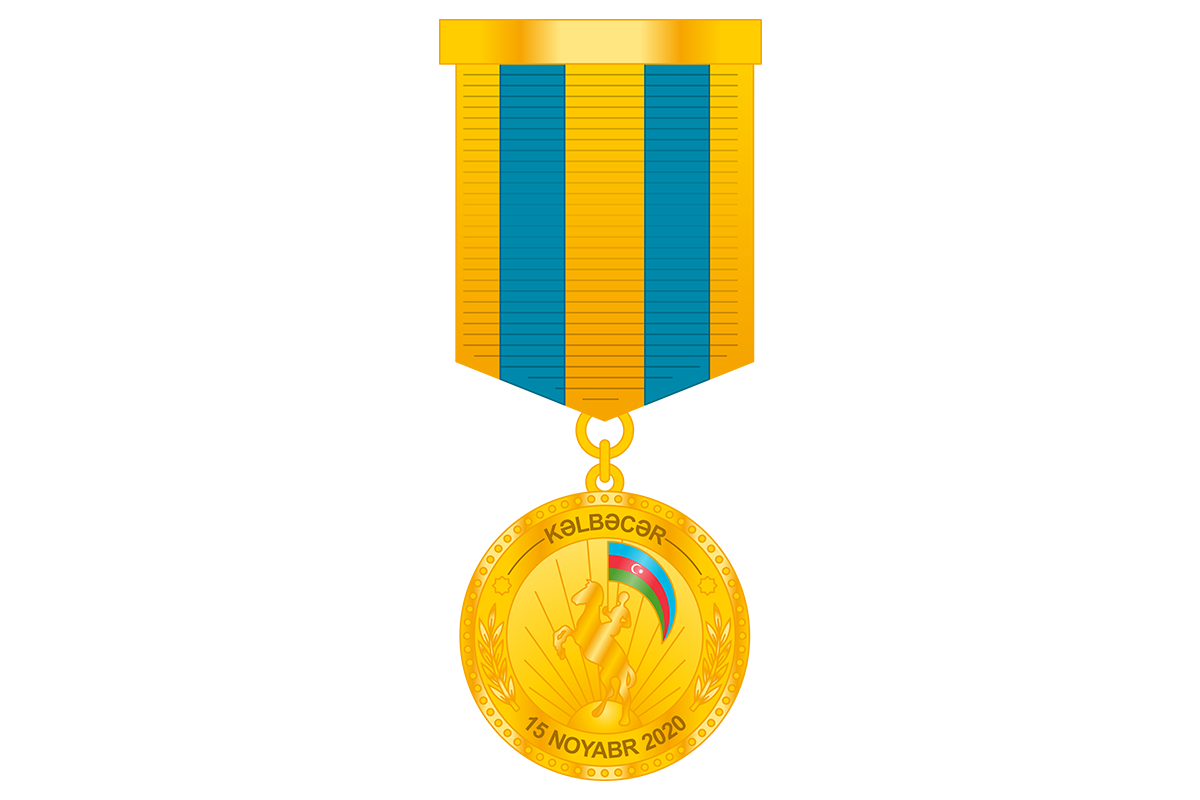 Silahlı Qüvvələrin hərbi qulluqçuları “Kəlbəcərin azad olunmasına görə” medalı ilə təltif ediliblər