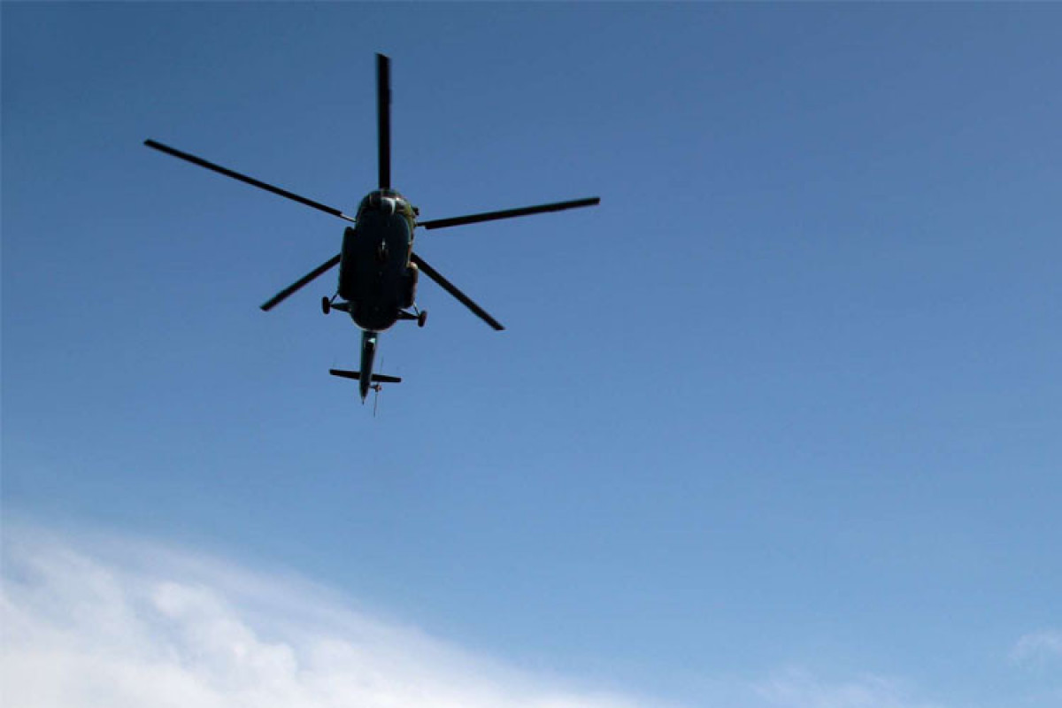 Rusiyada helikopter qəzaya uğrayıb, ölənlər var