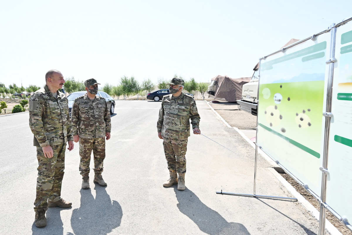 Президент Ильхам Алиев ознакомился с условиями, созданными в новом военном городке ВВС Минобороны-ОБНОВЛЕНО -ФОТО -ВИДЕО 
