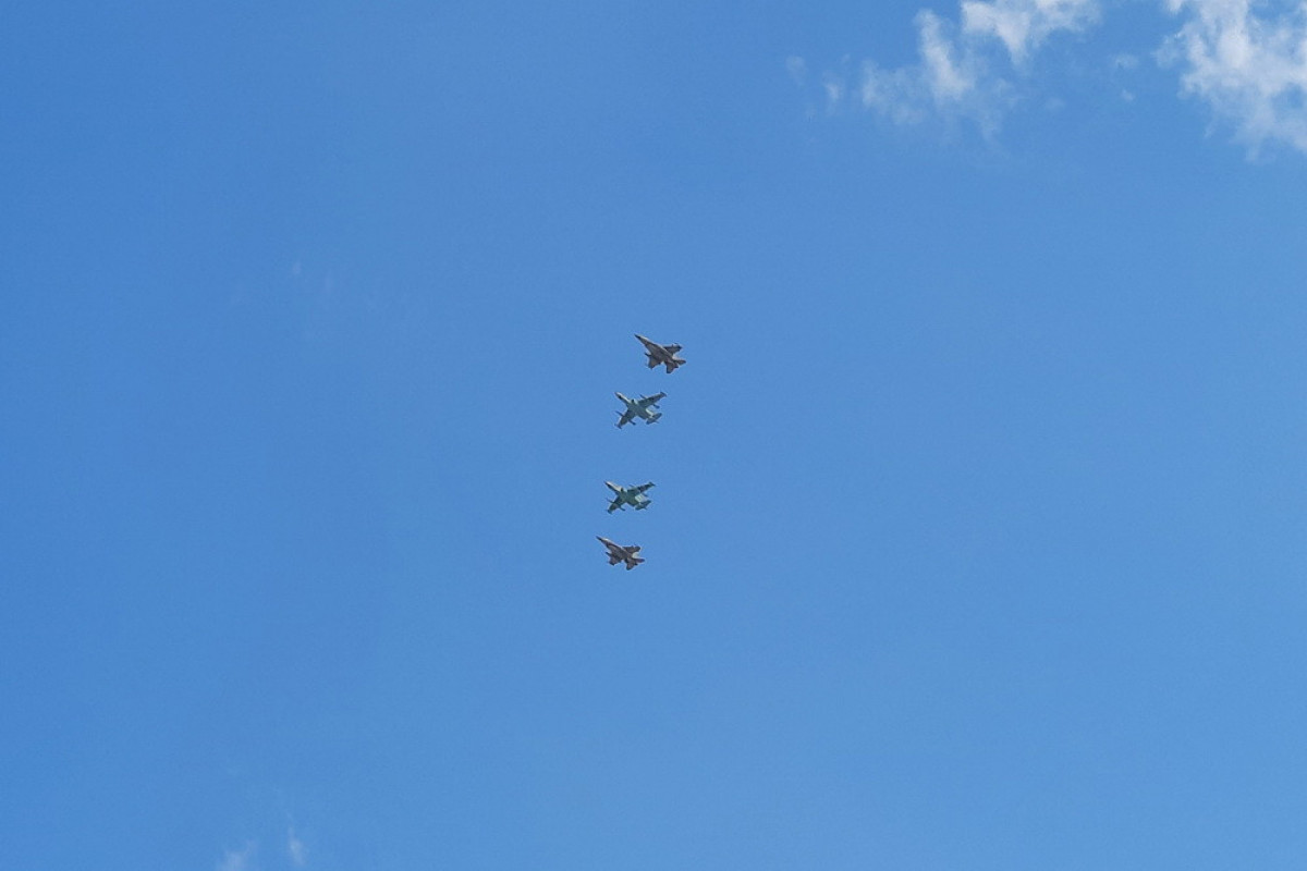 Военные летчики ВВС Азербайджана выполнили очередные задачи на учениях «Анатолийский орёл – 2021»