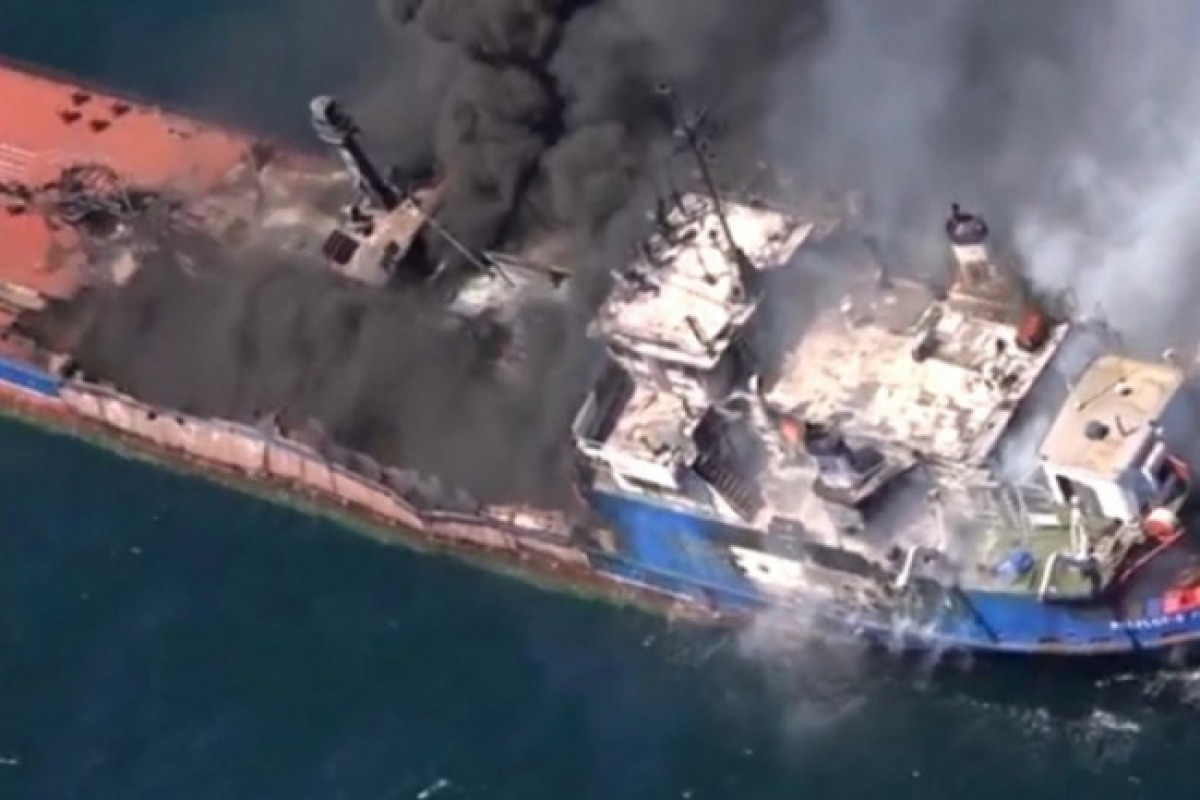 Qayanada neft tankeri partlayıb, 3 nəfər ölüb