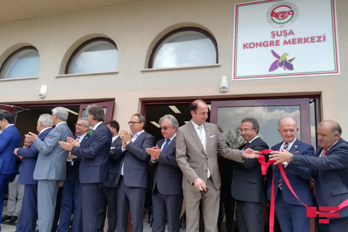 В Анкаре состоялось открытие Дома Азербайджана и Шушинского Конгресс-центра-ФОТО 