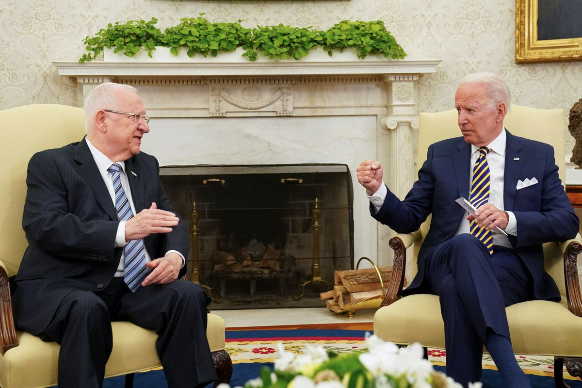 Biden says he hopes to meet with Israel