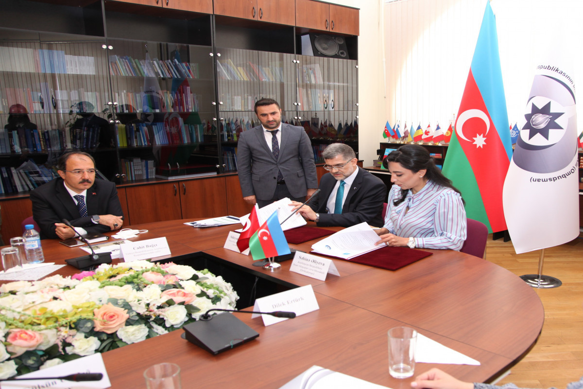 Memorandum signed between Ombudsman Apparatus and Human Rights and Equality Institution of Turkey
