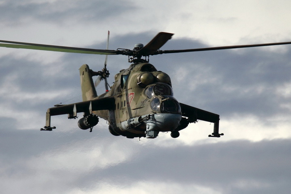 Azerbaijan took evidences over downing Russian Mi-24 helicopter, conducted expertise-UPDATED 