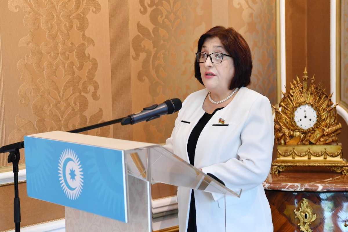 Chair of Milli Majlis Sahiba Gafarova Spoke at Turkic Council’s Office in Budapest