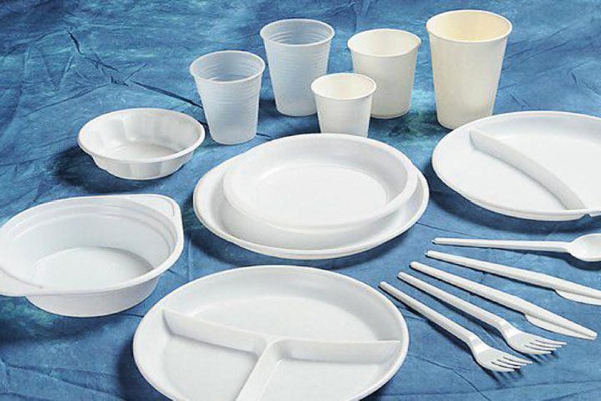 Azerbaijan bans use of disposable plastic forks, spoons, knives, plates and cups from today 