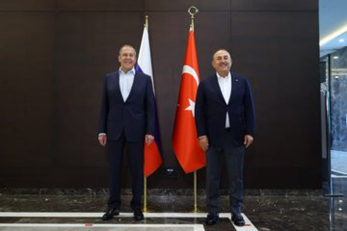 Çavuşoğlu və Lavrov görüşüb - <span class=