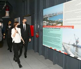 Bakıda "Suraxanı” gəmi-muzeyinin açılışı olub - YENİLƏNİB-1