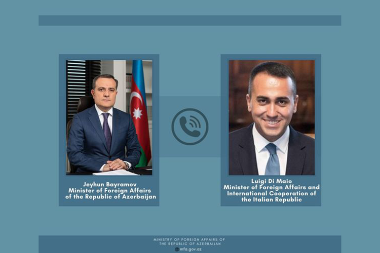 Состоялся телефонный разговор между главами МИД Азербайджана и Италии