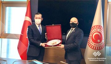Anar Kərimov Türkiyə Prezidentinin baş müşaviri ilə görüşüb